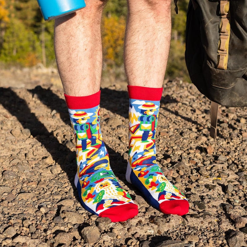 Lavley Outdoors Socks - Hiking and camping gifts for men and women - Great for nature lovers - Holiday or birthday gift - Image 5